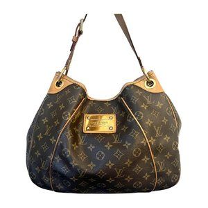 Vintage Louis Vuitton Galliera PM Bag in Brown LV Monogram Canvas